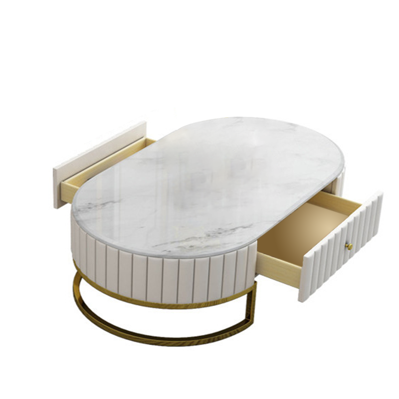 Turin Biege Coffee Table 47.24"D