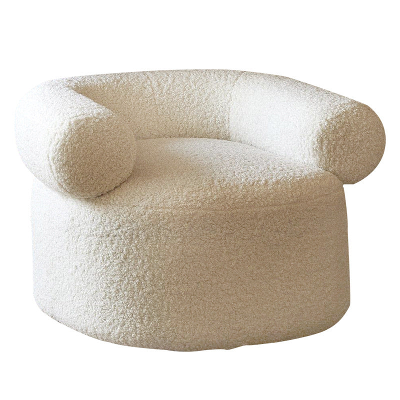 Palerm Berber Fleece Ottoman 33.46"D