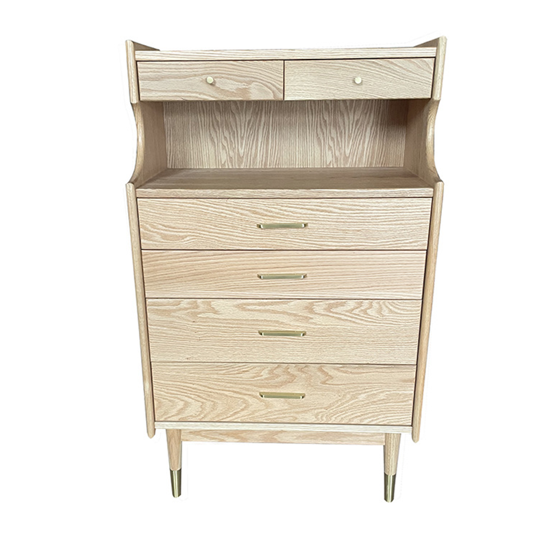 Savona Walnut Oak Dresser 27.56"D