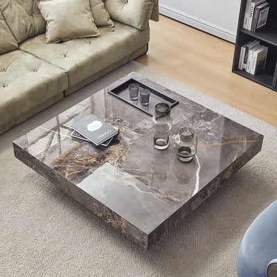 Segrate Green Slate Coffee Table 35.43"D