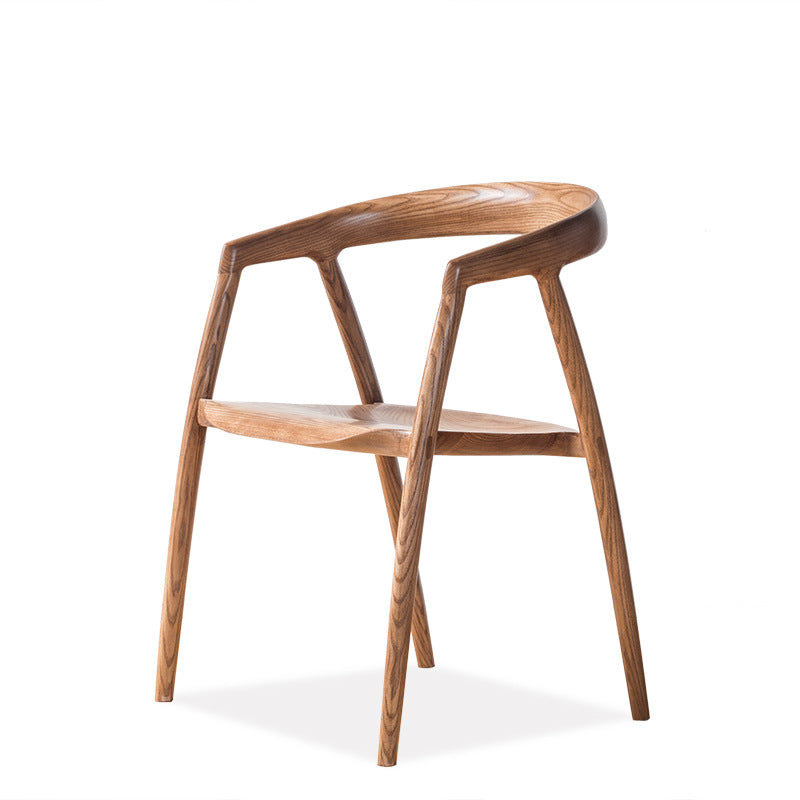 Siderno Walnut Ash Dining Chair 21.26"D