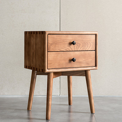 Centro Walnut Ash Nightstand 14.37"D