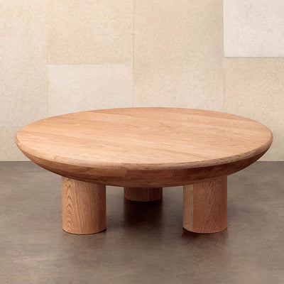 Schio Solid Wood Coffee Table 39.37"D