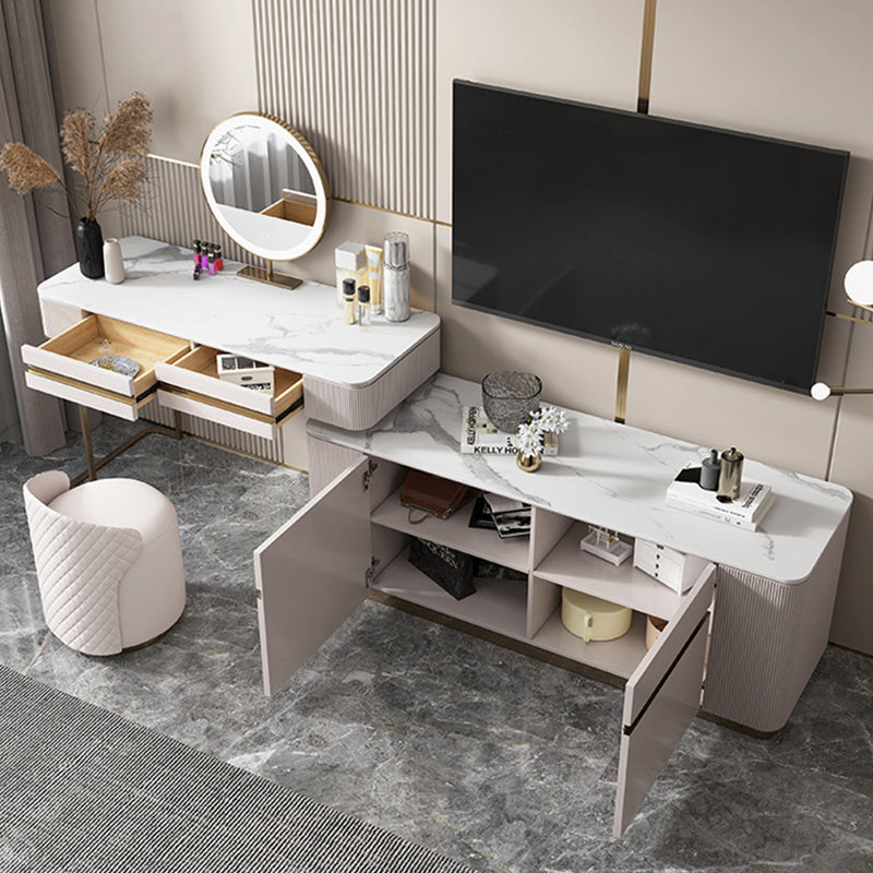 Vasto Slate Makeup Vanity 39.37"D+59.05"D